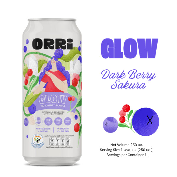 ORRi Glow | Dark Berry Sakura